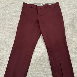 Banana Republic Maroon pants